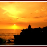 Tanah Lot - Bali sunset view
