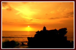 Bali sunset view - Tanah Lot