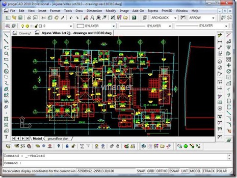 proge cad 2010 profesional - interface