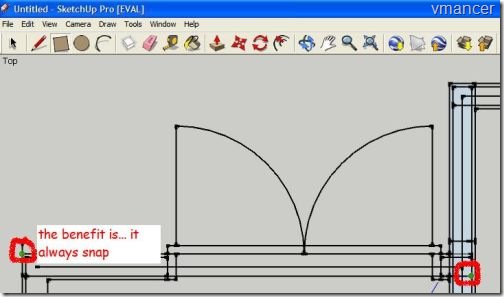quickly make wall on cad drawing layout