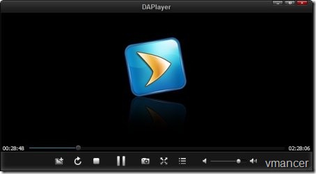 DAPlayer audio video player from Digiarty Software