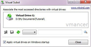 new virtual drive