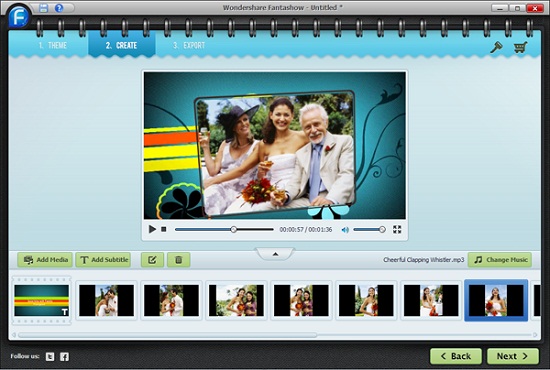 Wondershare Fantashow: create video from photo with beautiful moments 
