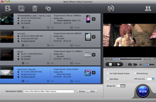MacX iPhone iPad Video Converter