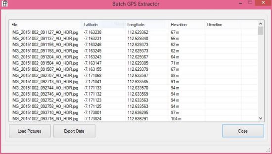 photo gps extract - export to KML