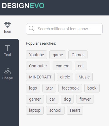 DesignEvo - icon template