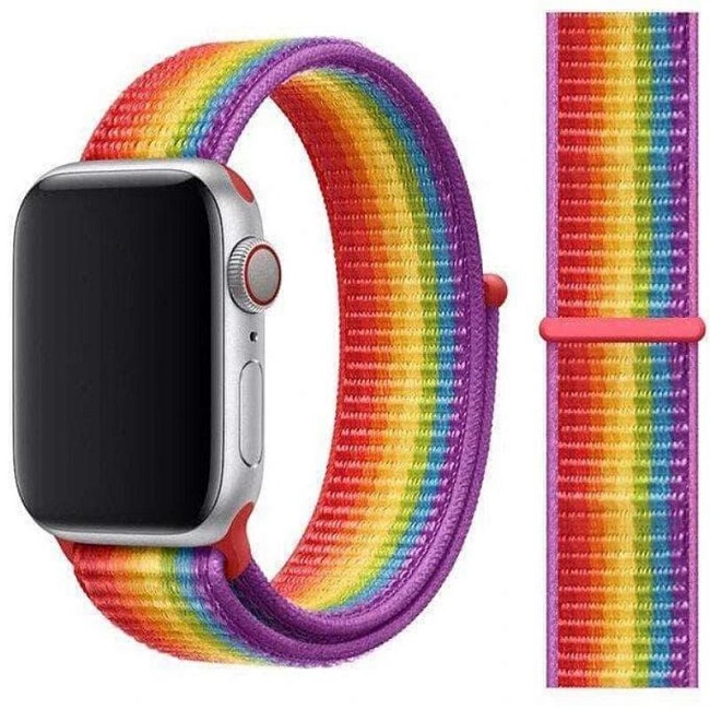 Breathable nylon sport band made for the Apple Watch